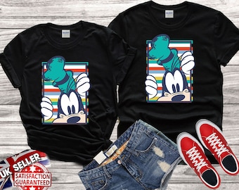 Disney Goofy Goof Cartoon Family Najlepszy prezent Tshirt Top Mężczyźni Kobiety Panie Gildan S-M-L-XL-XXL-3XL-4XL-5XL Unisex V77