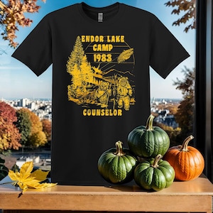 Retro Star Wars Ewoks Endor T-Shirt Tshirt T Shirt Hoodie Unisex Men Women Kids (S-5XL) | Gildan Top for Boys & Girls SY691