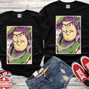 Disney Toy Story 4 Main Character Buzz Lightyear Family Cute Trendy Tshirt Top Men Women Ladies Gildan S-M-L-XL-XXL-3XL-4XL-5XL Unisex V10