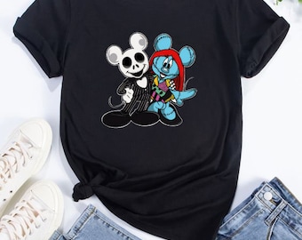 Disney Halloween Jack Skellington disfraz momia mejor regalo camiseta Top hombres mujeres señoras Gildan S-M-L-XL-XXL-3XL-4XL-5XL Unisex V879