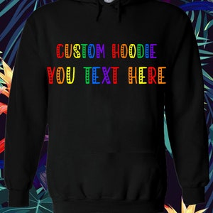 Custom Personalized Family Matching couple Hoodie Sweatshirt Pullover Men Women unisex S-M-L-XL-XXL-3XL-4XL-5XL