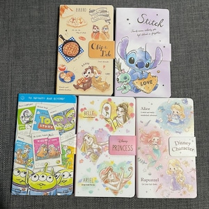 official Disney stitch princess Aliens chip n dale notebook