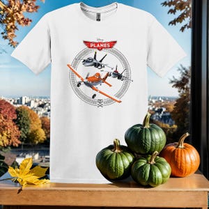 Disney Planes Dusty Crophopper T-Shirt Tshirt T Shirt Hoodie Unisex Men Women Kids (S-5XL) | Gildan Top for Boys & Girls SX289