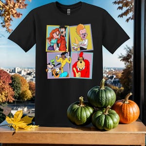 Vintage Disney A Goofy Movie T-shirt T-shirt T-shirt Hoodie Unisex mannen vrouwen kinderen (S-5XL) | Gildan-top voor jongens en meisjes SY816