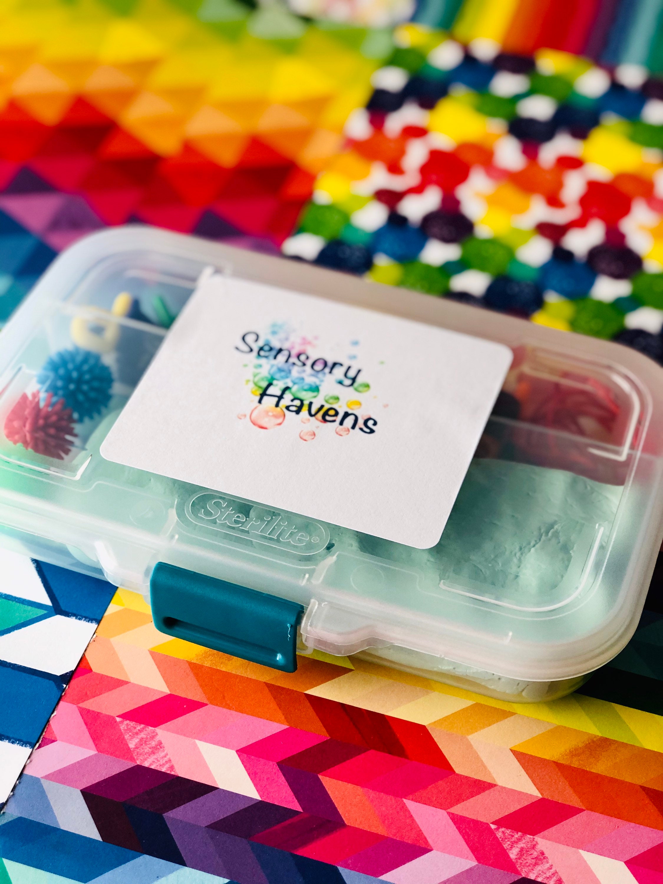 Lacing Fine Motor Sensory Bin mini Etsy