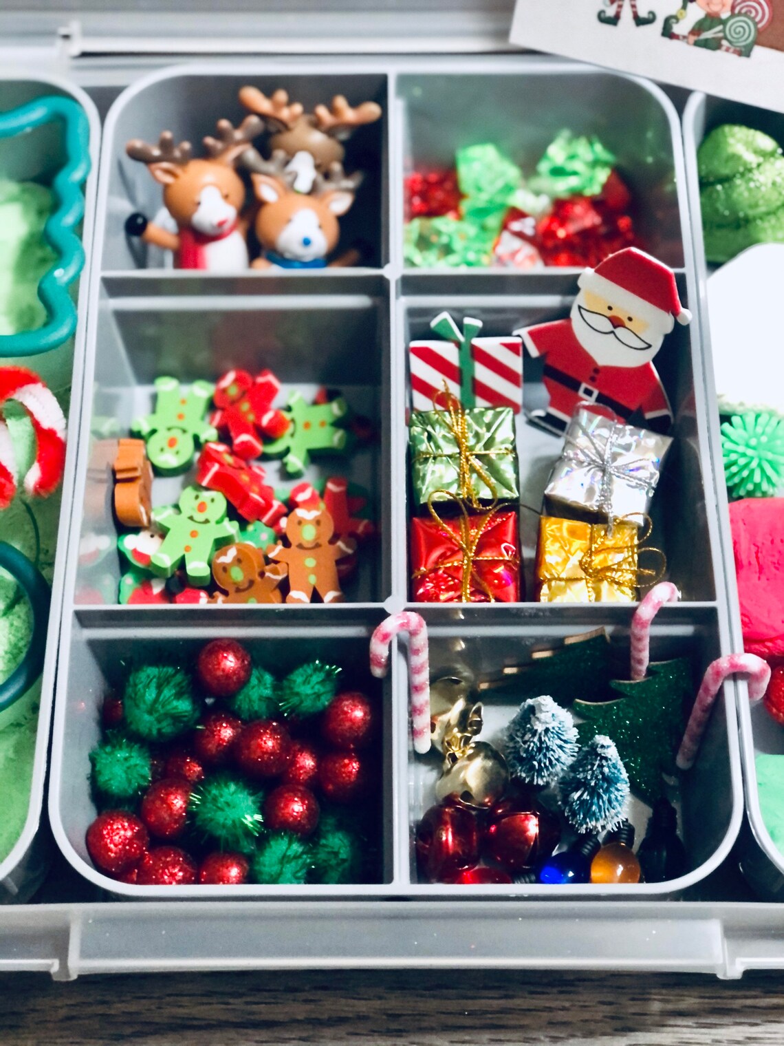 Christmas Sensory Bin Etsy