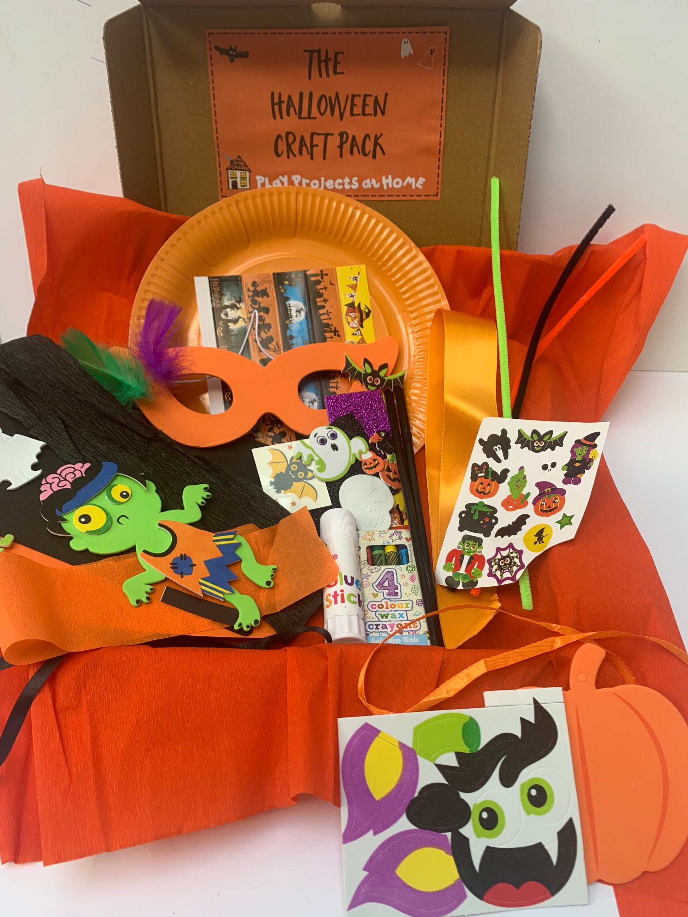 Ultimate Kids Halloween Craft Pack - Over 80+ Pieces