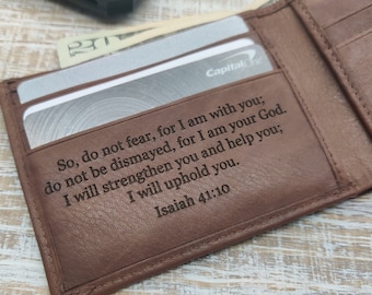 Men's Christmas Gift, Personalized Wallet, Boyfriend Christmas Gift, Gift for Him, Engraved Wallet, Custom Gift from Girlfriend