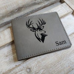 Regalo de adolescente, carteras grabadas, cartera delgada juvenil, regalos personalizados para niños, regalo único para hijo