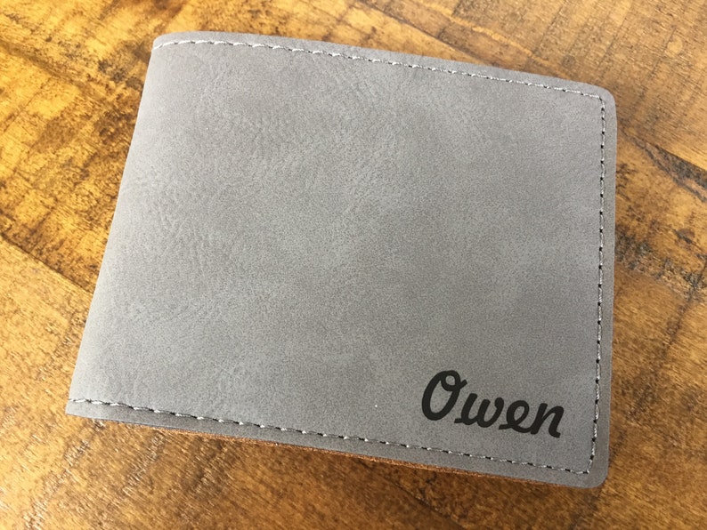 Teenage Boy Wallet Youth Slim Wallets Boy Gifts Teen Gift Etsy