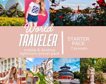 7 Lightroom-reseförinställningar för dator och mobil | World Traveler-startpaket