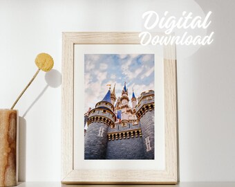 Cinderella's Castle Print | Walt Disney World's Magic Kingdom (Digital Download)