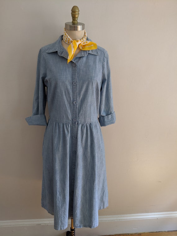 Land's End Vintage Chambray Dress