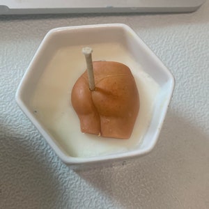 De kaars van de butt
