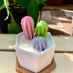 Cacti Candle