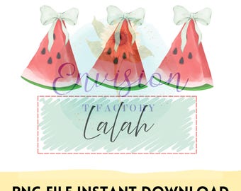 Kid watermelon trio Png, Summertime PNG, Custom Kids Name Png, girls summer png Kids Summer Png, Watercolor Summer Png, kids png, Summer PNG
