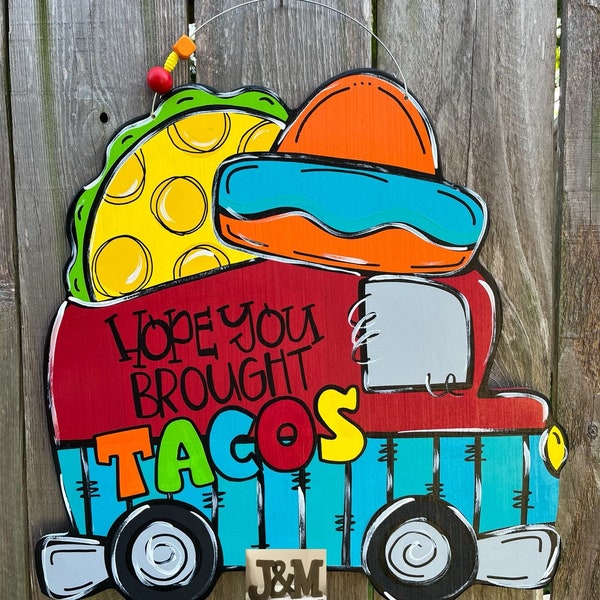 Taco Door Decor Etsy