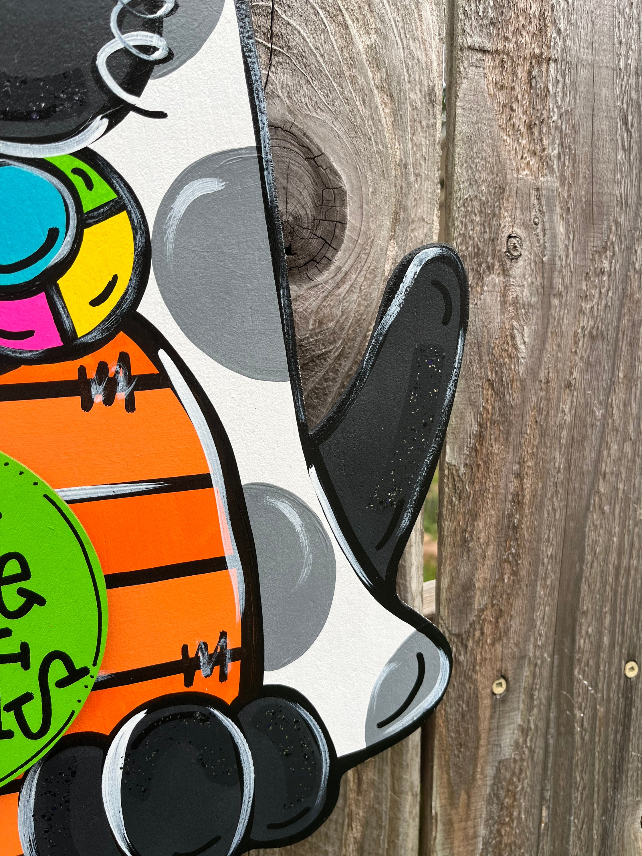 Personalized Dog Halloween Door Sign - Up to 5 Dogs - Best Gift For Dog Lovers