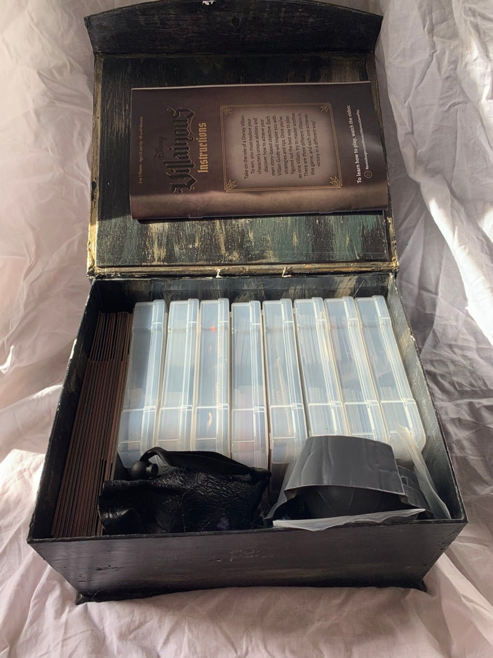 Board Game Card Storage Villainous Card Game Storage Etsy