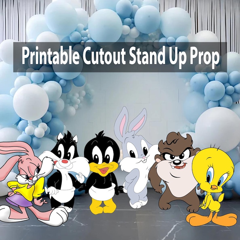Baby Shower Looney Tune Decorations - Etsy