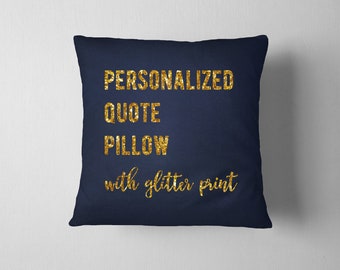Quote Pillow Cover Etsy