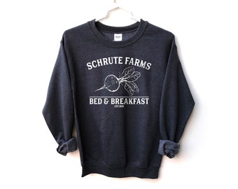 Schrute Farms Sweatshirt Unisex, Bears Beets, The Office shirt, The Office Sweatshirt, Dwight Schrute, Michael Scott, Tumblr shirt