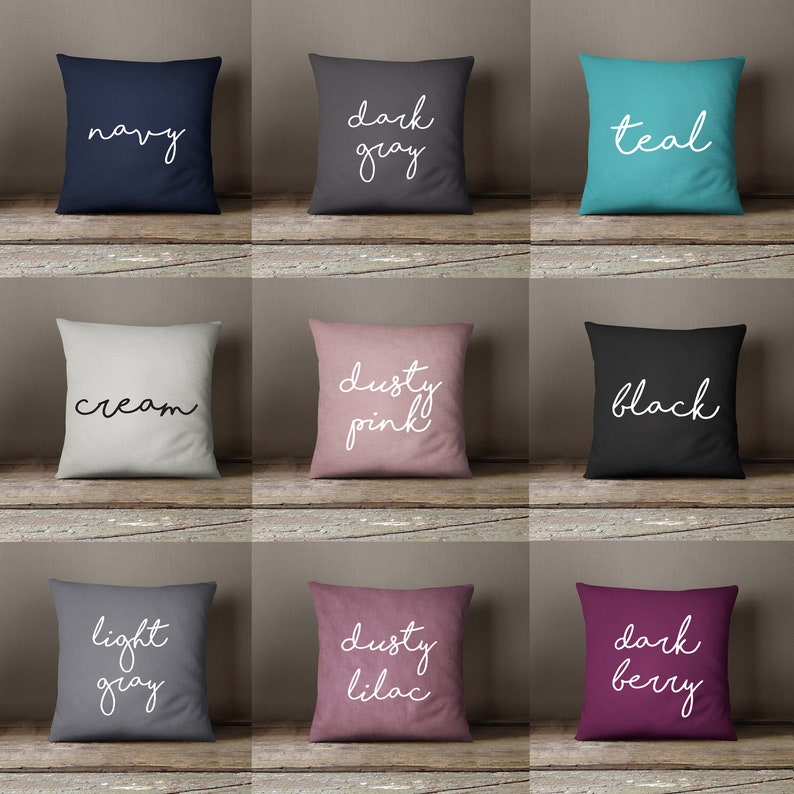 Personalized Quote Pillow or Case Custom Pillow Cover Etsy