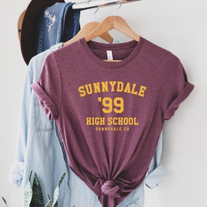 Sunnydale High School Unisex T Shirt, Buffy Shirt, Sunnydale High tee, Buffy The Vampire Slayer shirt, Sunnydale Razorbacks, Sunnydale shirt