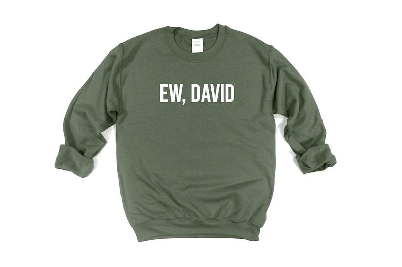 ew david sweatshirt etsy