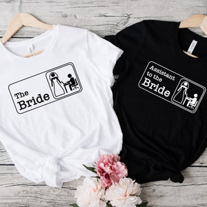 The Office Bride Shirt, Assistant To The Bride, The Office Themed Bachelorette, The Office Bridesmaid Shirt, The office Bride