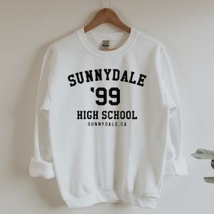 Sunnydale High School Unisex Sweatshirt, Buffy Sweatshirt, Sunnydale Sweatshirt, Buffy The Vampire Slayer, Sunnydale Razorbacks, Sunnydale image 3
