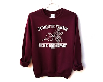 Schrute Farms Sweatshirt Unisex, Bears Beets, The Office shirt, The Office Sweatshirt, Dwight Schrute, Michael Scott, Tumblr shirt