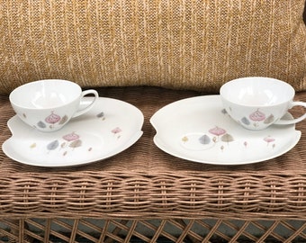 Atomic Mid Century Modern Cup And Saucer Made in Japan 1950&#39;s