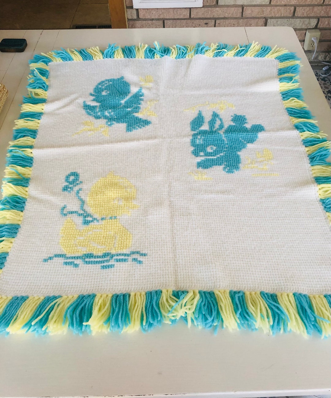 Kitsch Baby Vintage Kitsch Baby Blanket - Etsy