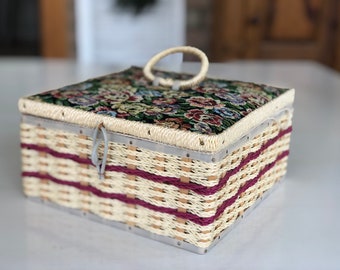 Vintage Sewing Basket