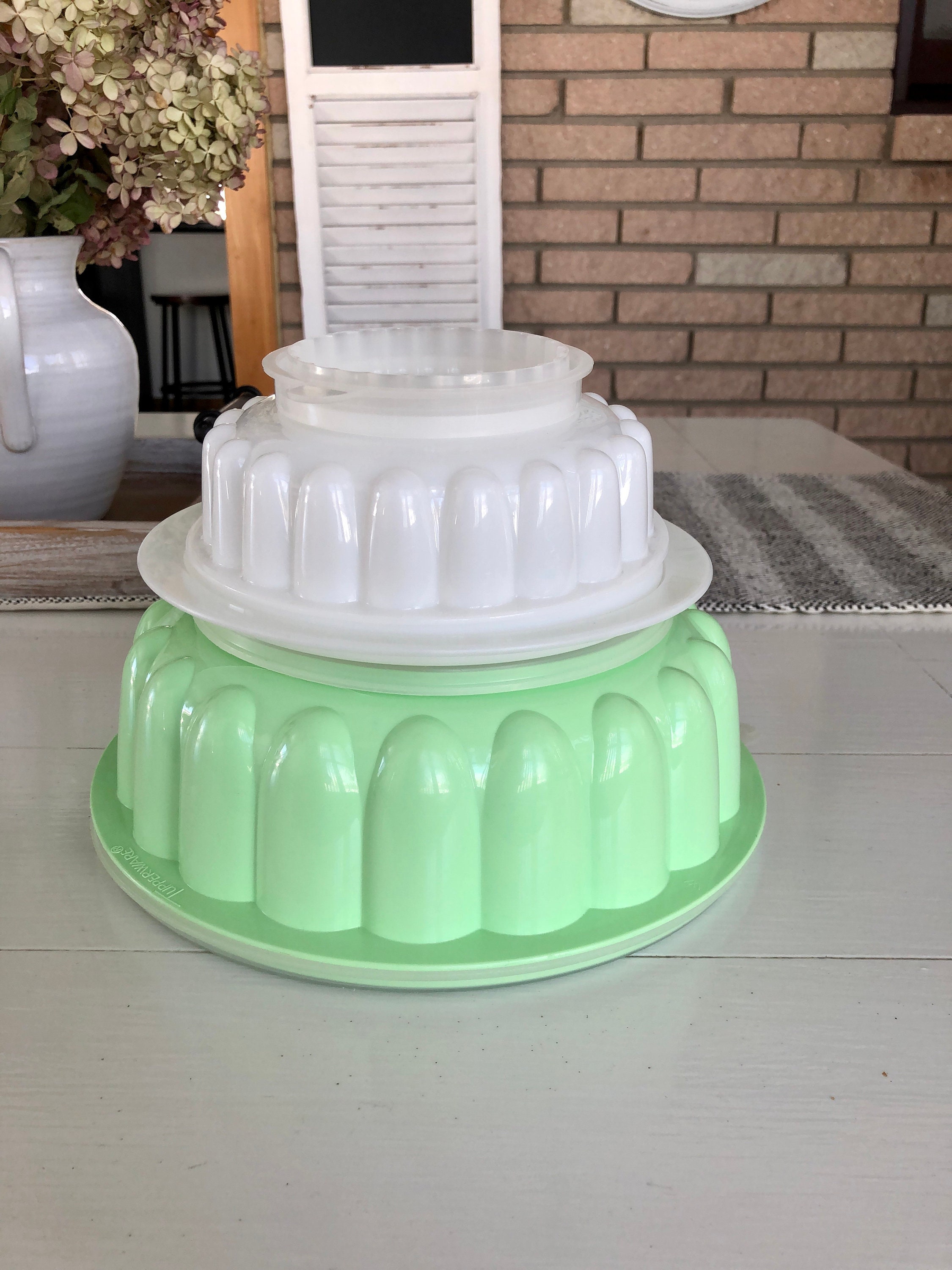 Tupperware Jello Molds set of two Etsy