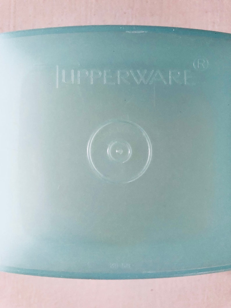 Vintage Tupperware (set of 3) Light Blue - Etsy