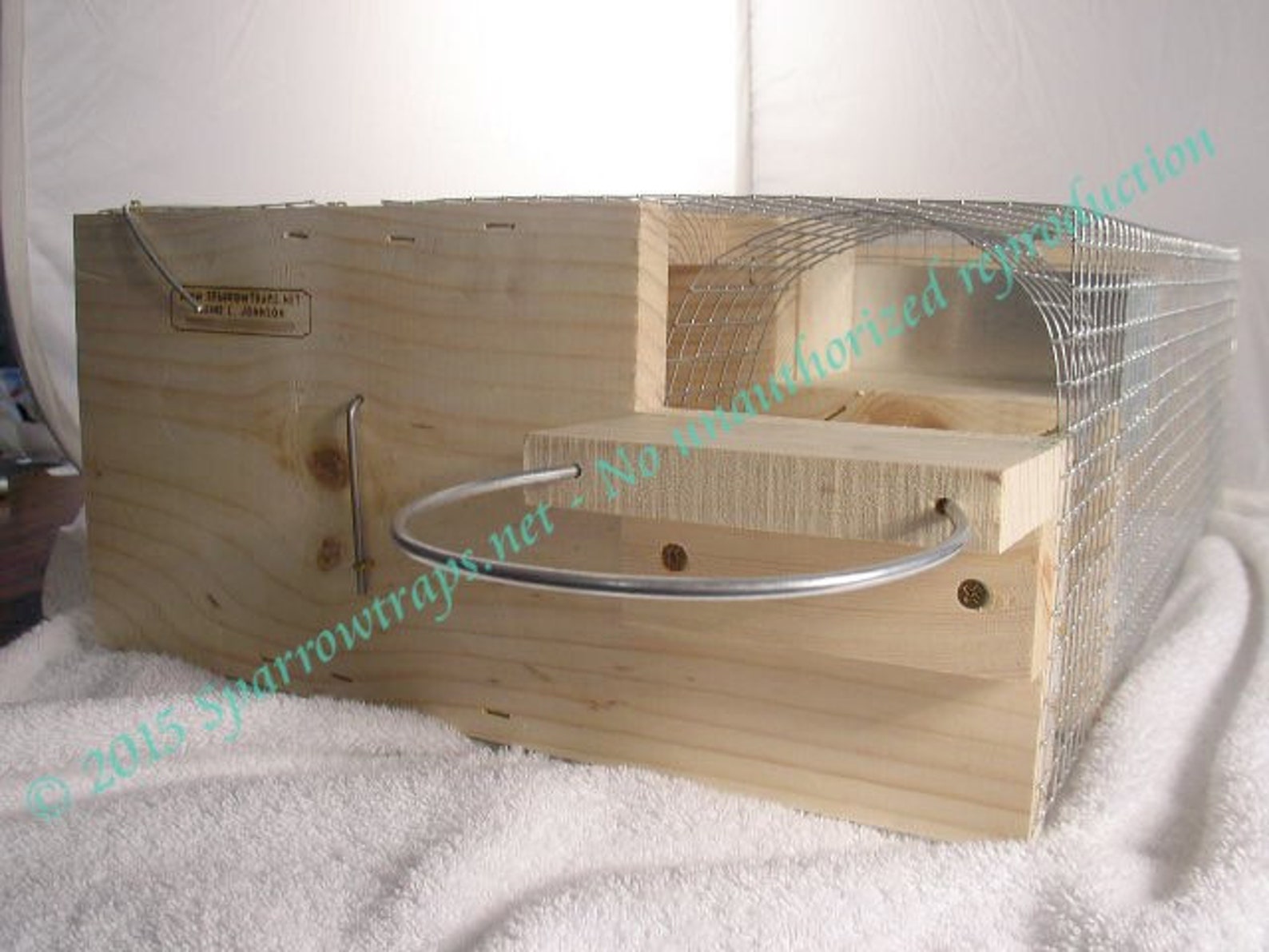 Original Deluxe Repeating Sparrow Trap full Copyright Etsy