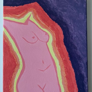 Feminine energy painting