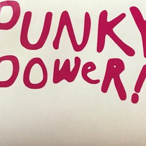 Punky Power Decal