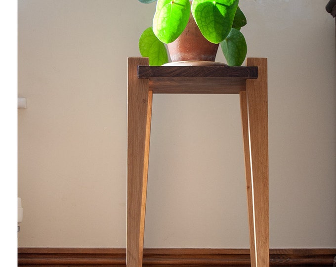 Small Wooden Table / Plant Stand Etsy