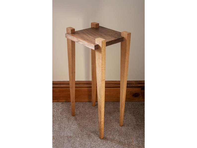 Small Wooden Table / Plant Stand Etsy