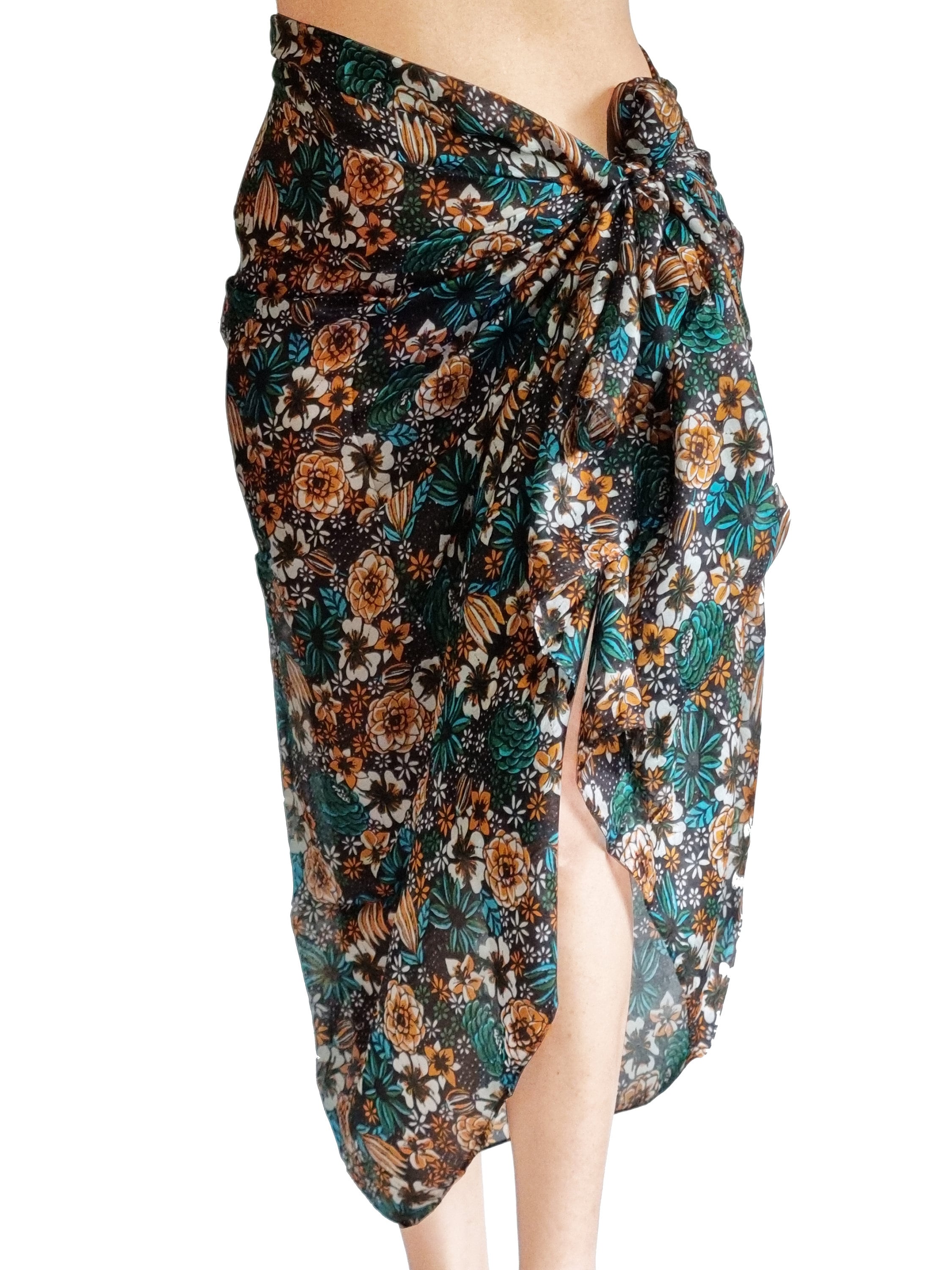 Women Pareos 100% Silk Pareos Handmade Swimwear Sarongs & | Etsy