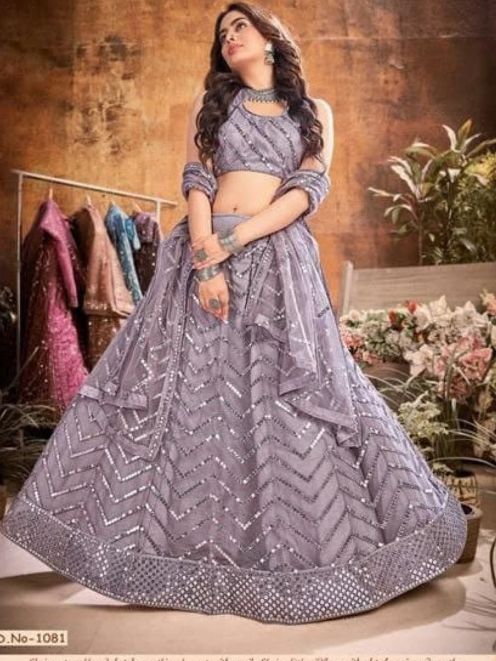 Lehenga hot sale saree net