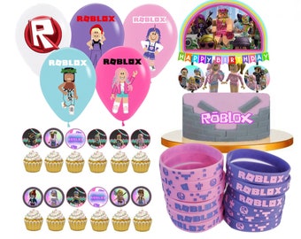 Roblox Party Supplies Etsy - roblox party decorations mercari