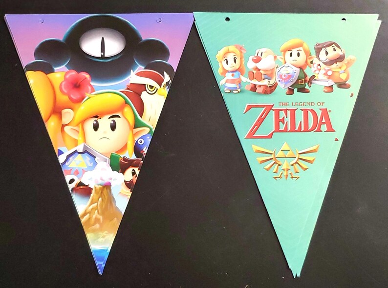 ZELDA link video game balloons set for party decoration Etsy