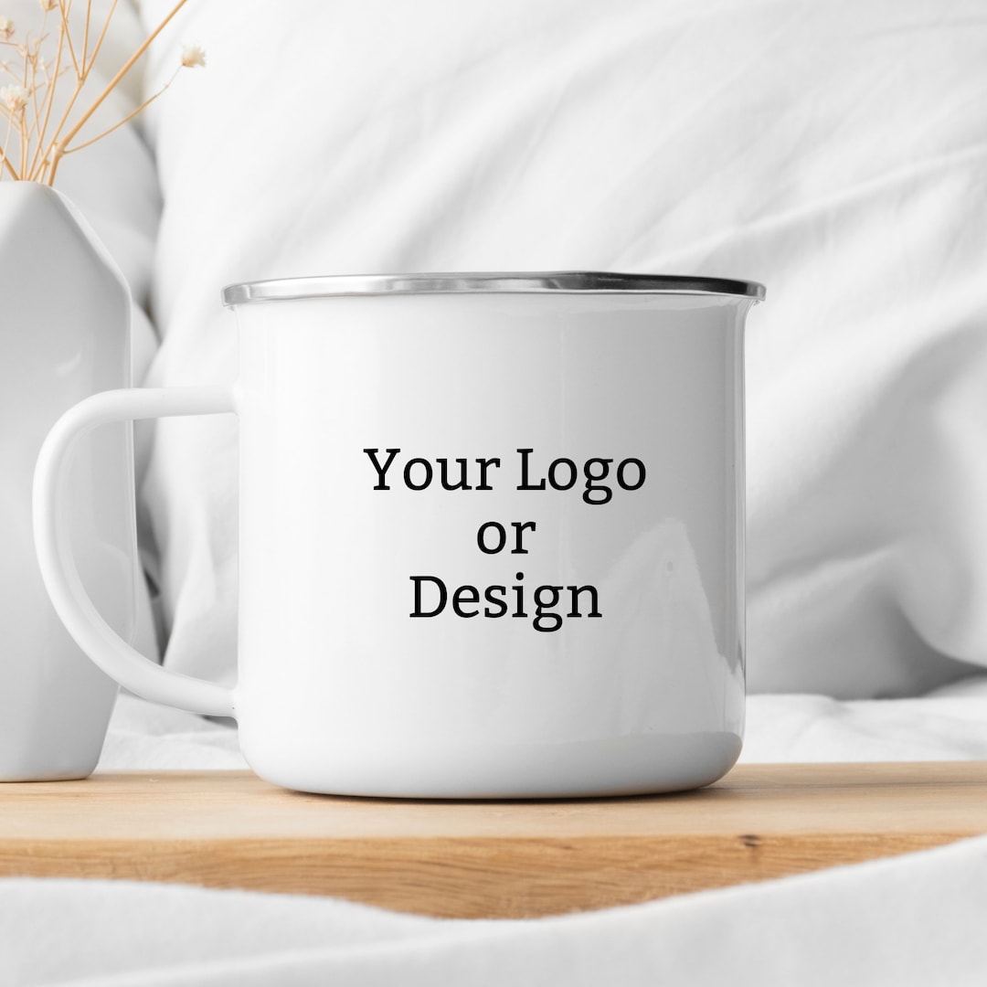 16oz Metal Camp Mug Custom Camp Mug Personalized Camping Mug Etsy