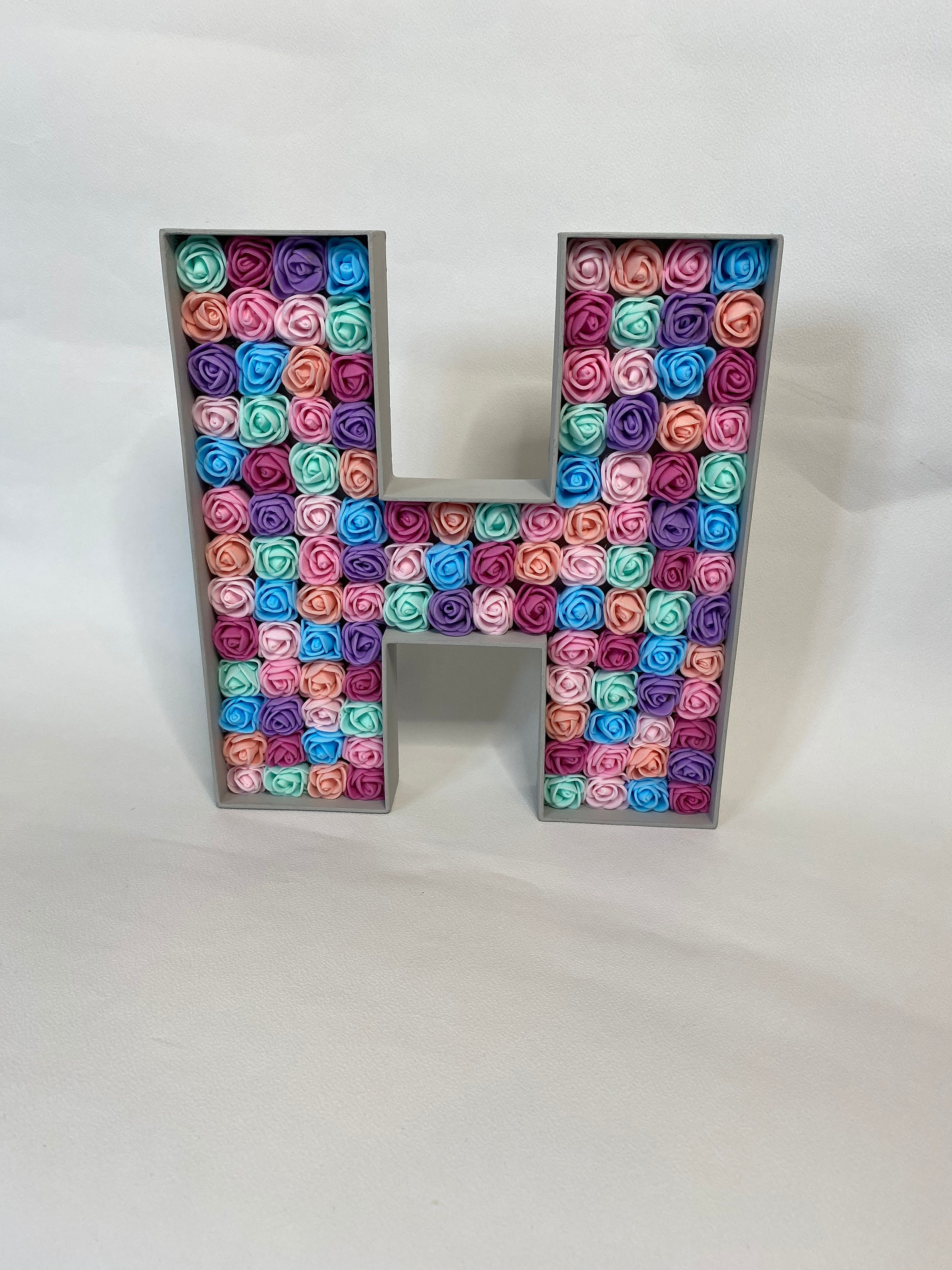 Fillable Letters Floral Fillable Wooden Letters - Etsy