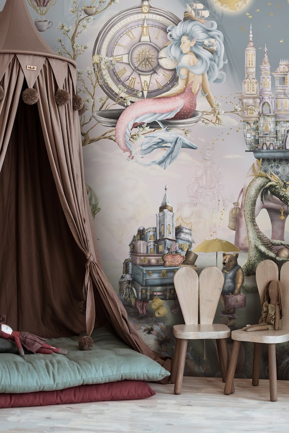 Kids / Girl's 'whimsical Woodland' Fairy Tale Fantasy Nursery