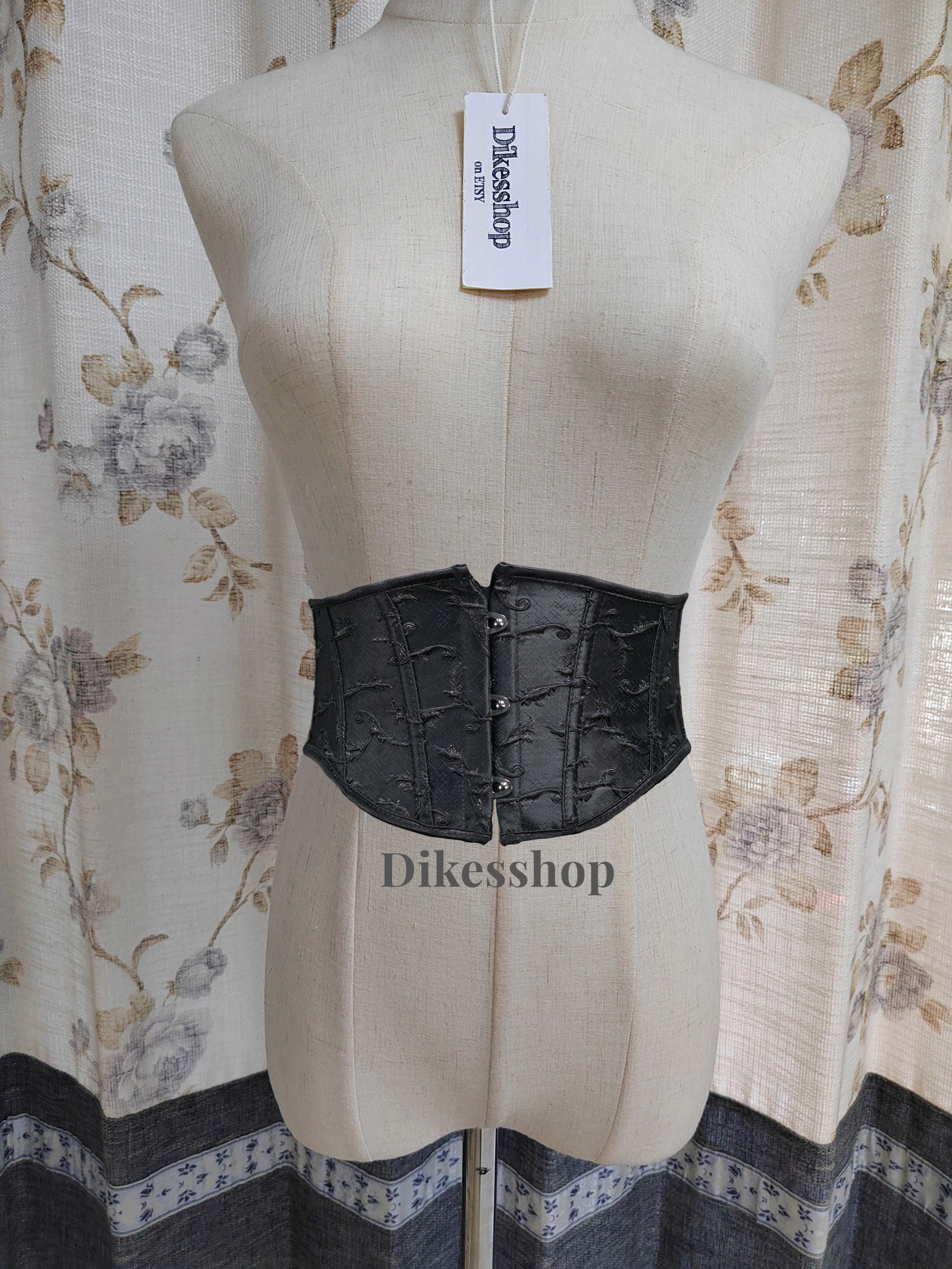 Vintage Wide Waist White Belt - Etsy